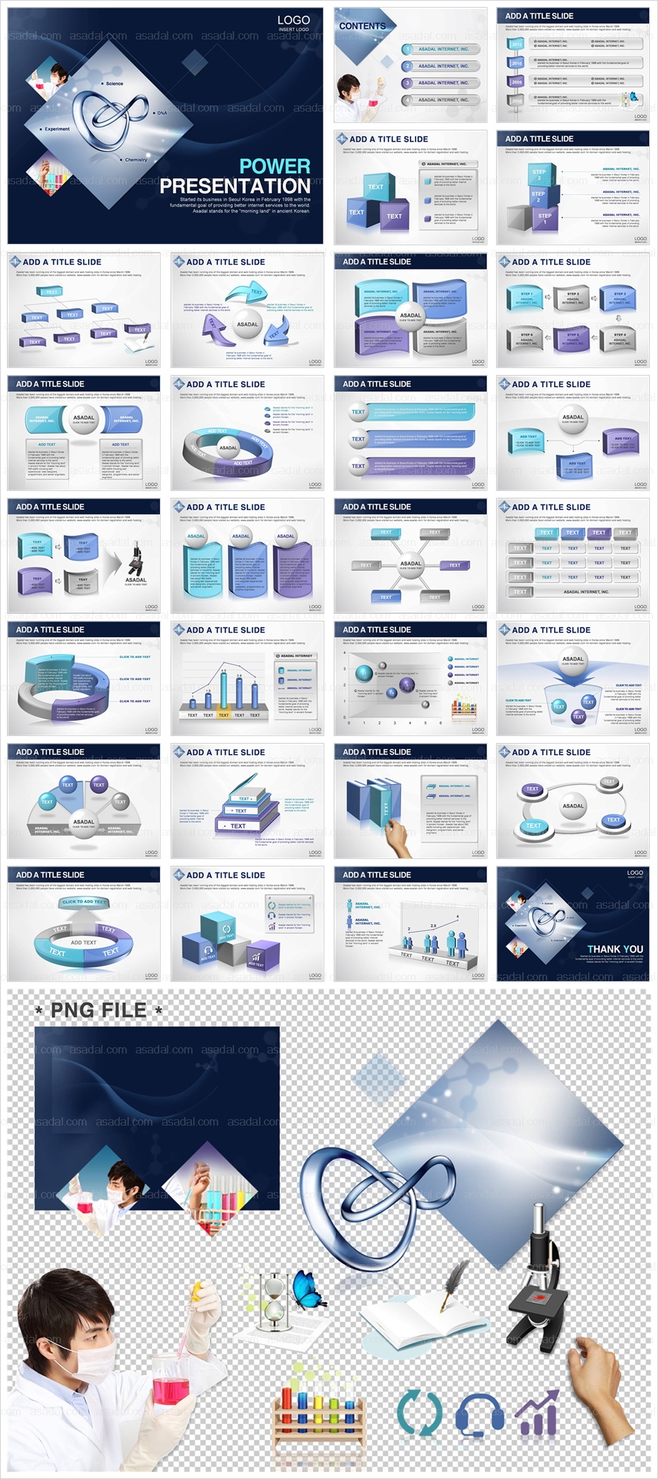 business company PPT 템플릿 애니_과학실험_004(드림피티)