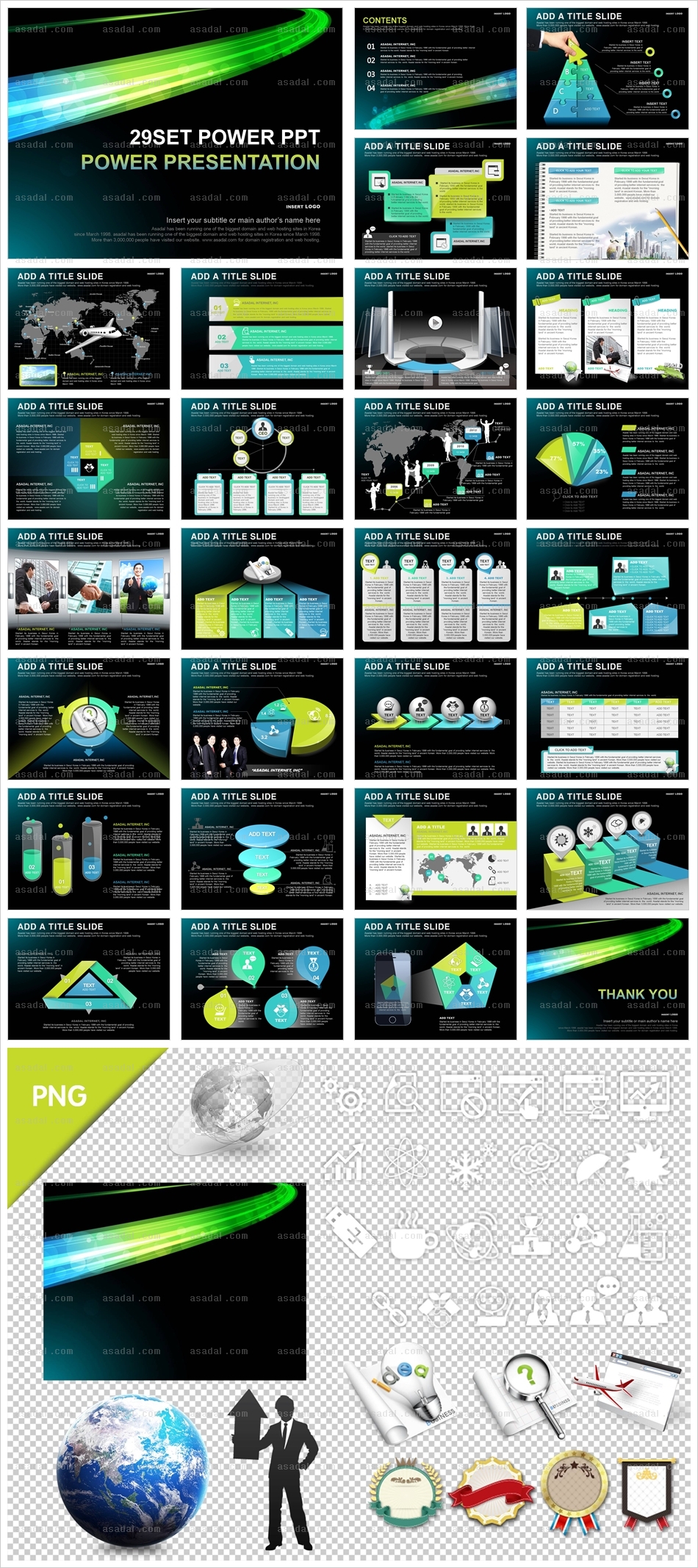 company 사업계획서 PPT 템플릿 애니_그린 라인그래픽_0032(조이피티)