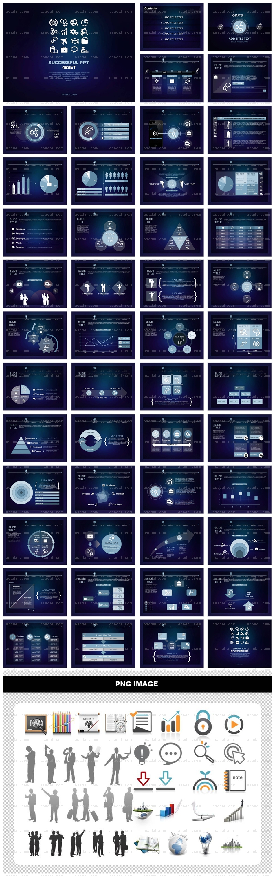 디자인 사업계획서 PPT 템플릿 세트2_Simple Icon Templet 03_0063(소울피티)