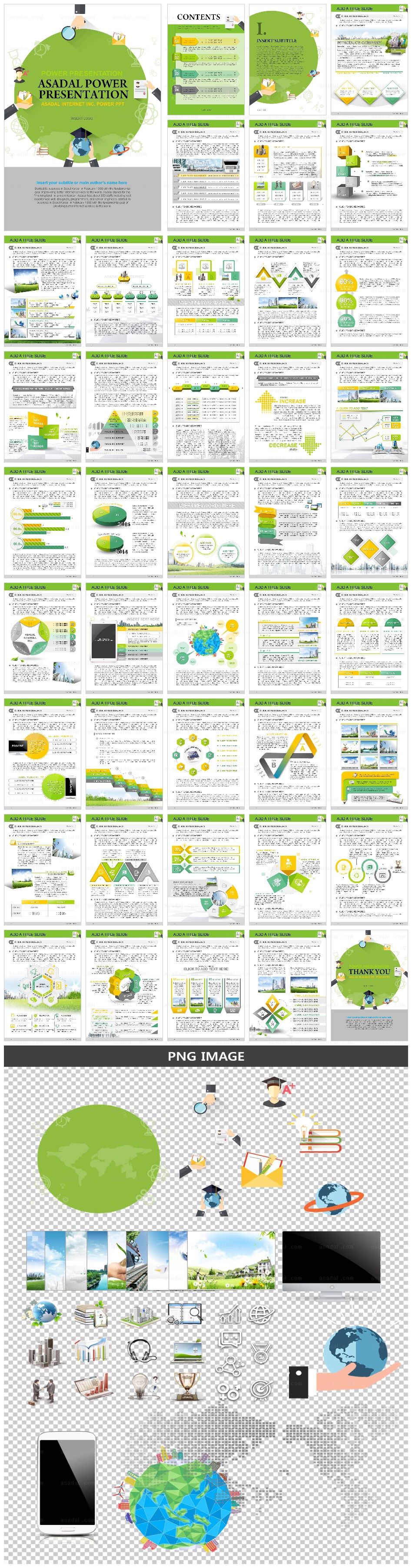 친환경비즈니스 신재생에너지 PPT 템플릿 세로_GREEN EDU_v0294(좋은피티)