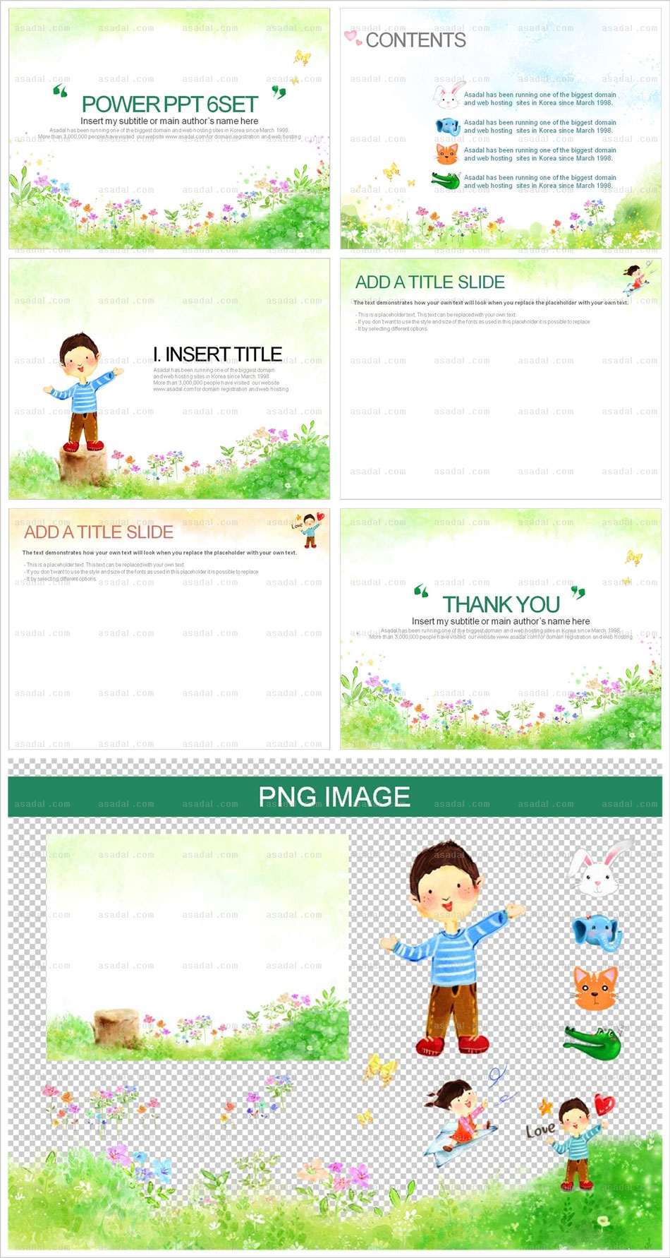 디자인 powerpo PPT 템플릿 배경_숲속의 동물농장_0022(센스피티)
