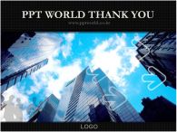 파란하늘 구름 PPT 템플릿 빌딩이 있는 템플릿_슬라이드16