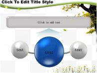 컬러풀 다양한색상 PPT 템플릿 둥근모양의 색연필과 구름_슬라이드9