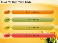 구름 꽃 PPT 템플릿 튤립이 있는 템플릿_슬라이드6