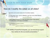 퍼팅 샷 PPT 템플릿 골프하는 남자가 있는 템플릿_슬라이드2