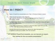 퍼팅 샷 PPT 템플릿 골프하는 남자가 있는 템플릿_슬라이드4
