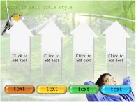 숲 새 PPT 템플릿 새소리를 들으며 산림욕을 하는 남자_슬라이드11