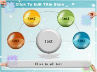 이벤트 가족 PPT 템플릿 사랑, 낱말블록이 있는 템플릿_슬라이드17