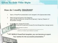 손 경제 PPT 템플릿 월스트리트와 돈을 날리는 손_슬라이드3