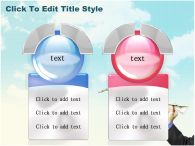 손 경제 PPT 템플릿 월스트리트와 돈을 날리는 손_슬라이드14