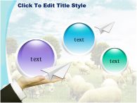 방목 들판 PPT 템플릿 초원의 양떼와 양가족_슬라이드13