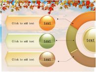 풍경 잎 PPT 템플릿 풍경 속 단풍_슬라이드13