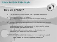 도로 톱니바퀴 PPT 템플릿 성공을 위한 일상_슬라이드3