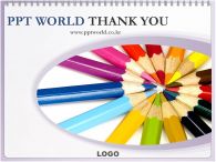 배경 PPT PPT 템플릿 스케치북과 색연필_슬라이드4