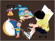 ppt 파워포인트 PPT 템플릿 [PNG제공]그림그리는 아이가 있는 템플릿_슬라이드23