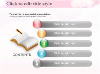 ppt 템플릿 PPT 템플릿 핑크색 하늘위의 계단_슬라이드5