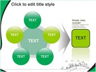 그래프 차트 PPT 템플릿 [애니형]달팽이가 있는 템플릿(자동완성형 포함)_슬라이드7