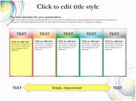 붉은색 주황색 PPT 템플릿 그래픽 일러스트 물결 템플릿(자동완성형 포함)_슬라이드22