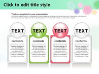  심플  디자인  PPT 템플릿 알록달록 회오리 템플릿(자동완성형 포함)_슬라이드22