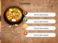 기와 한옥 PPT 템플릿 맛깔스런 한국의 김치(자동완성형포함)_슬라이드5