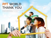 기획서 제안서 PPT 템플릿 희망찬 건축 비즈니스_슬라이드4