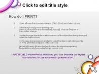 대칭 반원 PPT 템플릿 컬러풀 도형 그래픽_슬라이드3