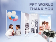 블루 심플 PPT 템플릿 추억을 담은 사진(자동완성형포함)_슬라이드36