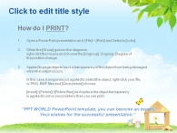 나비 무당벌레 PPT 템플릿 행복한 우리집 만들기_슬라이드3