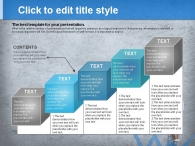 빌딩 꺾은선 PPT 템플릿 기업 성장 그래프 템플릿(자동완성형포함)_슬라이드14