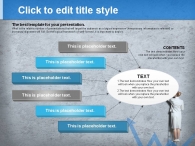 빌딩 꺾은선 PPT 템플릿 기업 성장 그래프 템플릿(자동완성형포함)_슬라이드16