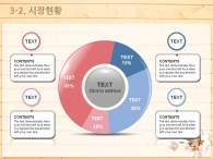 자연 벗꽃 PPT 템플릿 나른한 봄날의 벚꽃놀이 템플릿(자동완성형포함)_슬라이드14