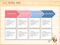 자연 벗꽃 PPT 템플릿 나른한 봄날의 벚꽃놀이 템플릿(자동완성형포함)_슬라이드20