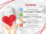 꺾은선그래프 혼합그래프 PPT 템플릿 아이들을 위한 사랑의 나눔_슬라이드1