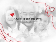 꺾은선그래프 혼합그래프 PPT 템플릿 아이들을 위한 사랑의 나눔_슬라이드2