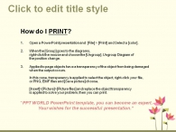 풍경 동물 PPT 템플릿 봄을 알리는 꽃과나비 일러스트 템플릿_슬라이드3