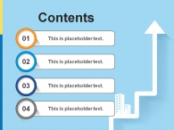 상승 수치 PPT 템플릿 상승하는 화살표와 비즈니스맨_슬라이드1