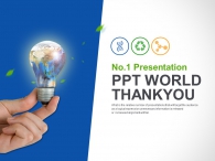  업무보고  직장 PPT 템플릿 깔끔한 전구속 지구와 나무(자동완성형포함)_슬라이드36