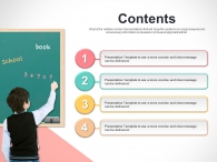 패턴 의자 PPT 템플릿 재미있는 수학시간(자동완성형포함)_슬라이드2