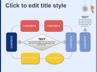 라인 장식품 PPT 템플릿 알록달록 화려한 전구(자동완성형포함)_슬라이드19