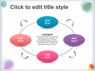 색상 컬러 PPT 템플릿 무지개빛 꽃(자동완성형포함)_슬라이드10