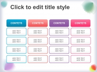 색상 컬러 PPT 템플릿 무지개빛 꽃(자동완성형포함)_슬라이드17