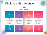 색상 컬러 PPT 템플릿 무지개빛 꽃(자동완성형포함)_슬라이드31