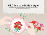 전달 마음 PPT 템플릿 사랑과 감사의 5월_슬라이드2