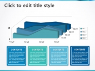 패턴 물결 PPT 템플릿 블루물결그래픽(자동완성형포함)_슬라이드35
