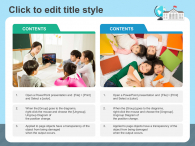 학교 칠판 일러스트(자동완성형포함) 파워포인트 PPT 템플릿 디자인_슬라이드4